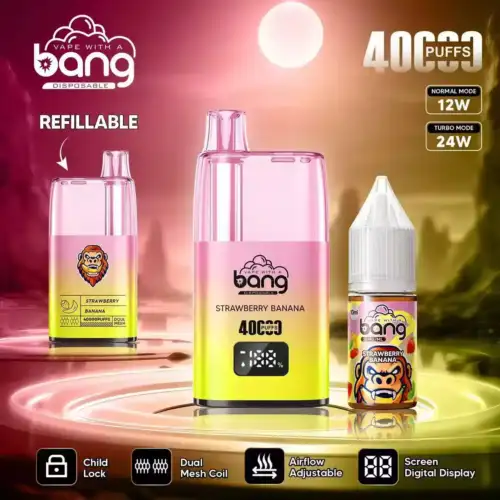 BANG 40000 Puffs B40S Disposable Vape Long Lasting Flavorful and Secure