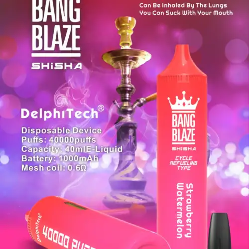 BANG BLAZE 40000 Puffs BK40 Disposable Vape The Ultimate Long Lasting Experience