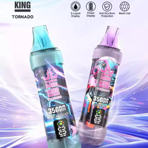 BANG KING 35000 PUFFS Disposable Vape Long Lasting Performance with Bold Flavors