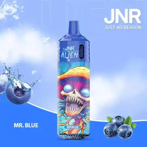 JNR Alien 10000 Puffs Disposable Vape Long Lasting & Flavorful Vaping Experience