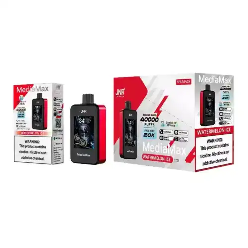 JNR Media Max 40000 Puffs Disposable Vape Next Level Vaping Innovation