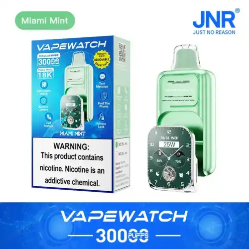 JNR Vape Watch 30000 Puffs The Smartest Way to Vape