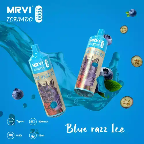 MRVI TORNADO 9000 Puffs Disposable Vape Long lasting Power and Bold Flavor