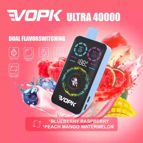 VOPK ULTRA 40000 Puffs Disposable Vape Dual Flavor Long Lasting Performance