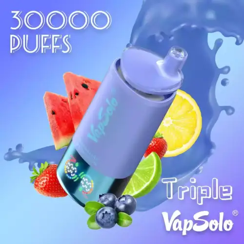 Vapsolo Triple 30000 Puffs Disposable Vape Long lasting Flavor and Power