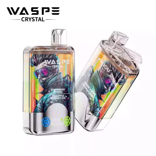 Waspe Crystal 40000 Puffs Disposable Vape Dual Flavor Innovation with Unmatched Longevity