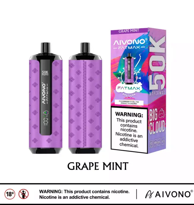 Aivono AIM FATMAX 50000 Puffs Vape 50k puffs 30ml e-liquid