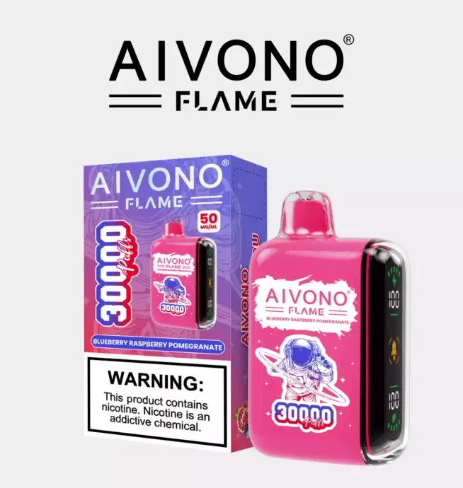 Aivono Aim Flame 30000 Puffs Disposable Vape 25ml e-liquid adjustable airflow