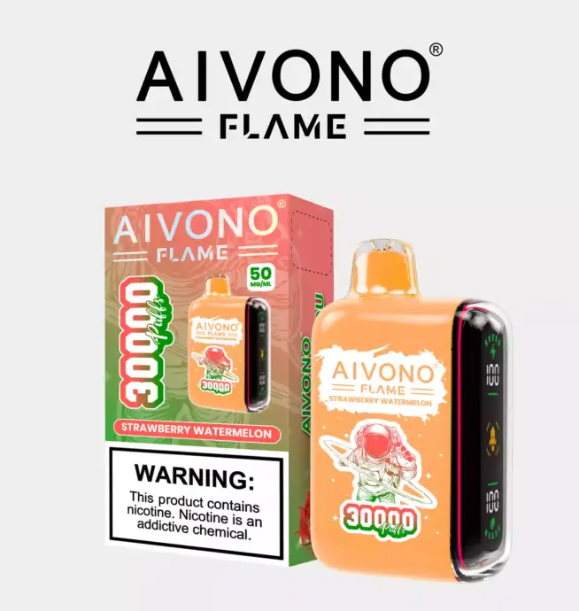 Aivono Aim Flame 30000 Puffs Disposable Vape 25ml e-liquid adjustable airflow