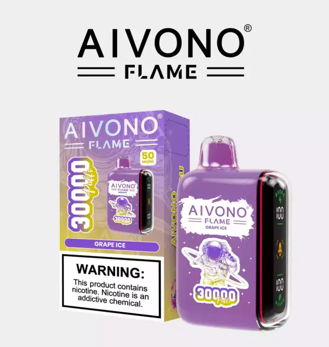 Aivono Aim Flame 30000 Puffs Disposable Vape 25ml e-liquid adjustable airflow