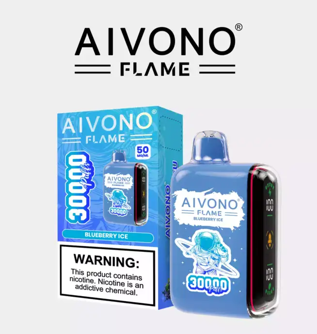 Aivono Aim Flame 30000 Puffs Disposable Vape 25ml e-liquid adjustable airflow