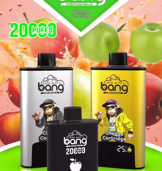 BANG 20000 PUFFS DSK046 B20HD Vape 20ml E-Liquid Dual Mesh Coil