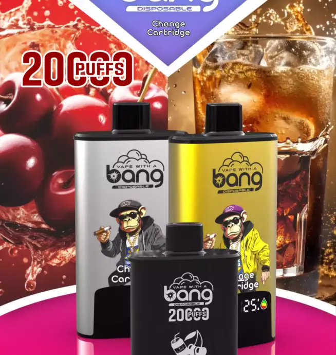BANG 20000 PUFFS DSK046 B20HD Vape 20ml E-Liquid Dual Mesh Coil