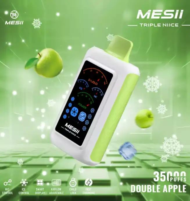Mesii Triple NIICE 35000 Puffs Vape Adjustable ice nicotine and 35,000 puffs