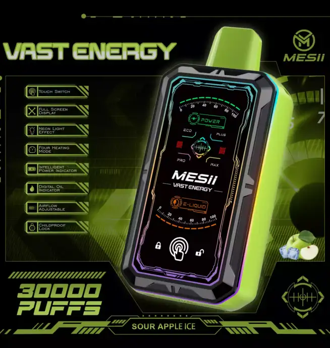 Mesii Vast Energy 30000 boccate monouso Vape La potenza incontra il sapore