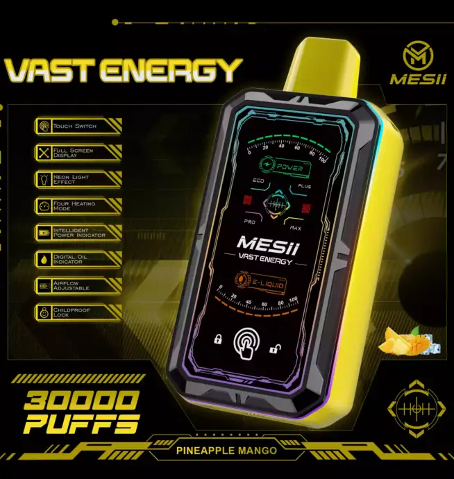 Mesii Vast Energy 30000 boccate monouso Vape La potenza incontra il sapore