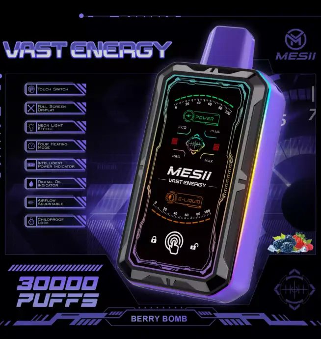 Mesii Vast Energy 30000 boccate monouso Vape La potenza incontra il sapore