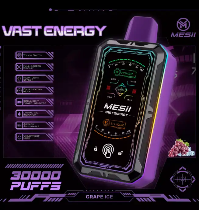 Mesii Vast Energy 30000 boccate monouso Vape La potenza incontra il sapore