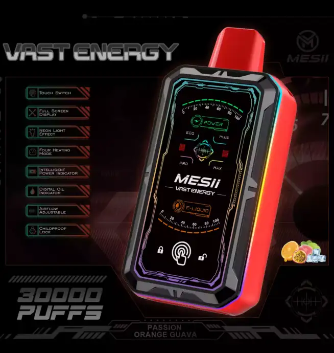 Mesii Vast Energy 30000 boccate monouso Vape La potenza incontra il sapore