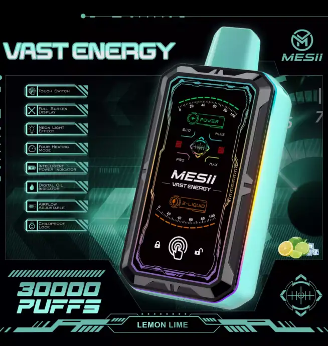 Mesii Vast Energy 30000 boccate monouso Vape La potenza incontra il sapore