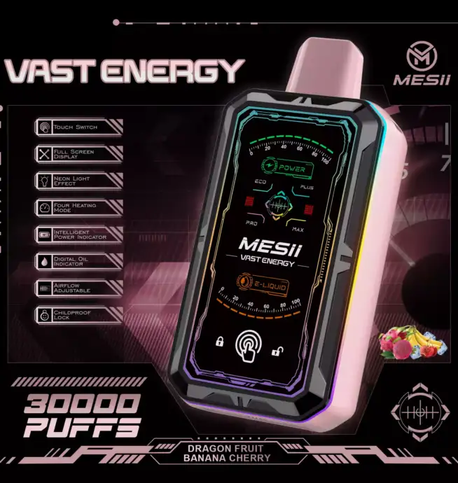 Mesii Vast Energy 30000 boccate monouso Vape La potenza incontra il sapore