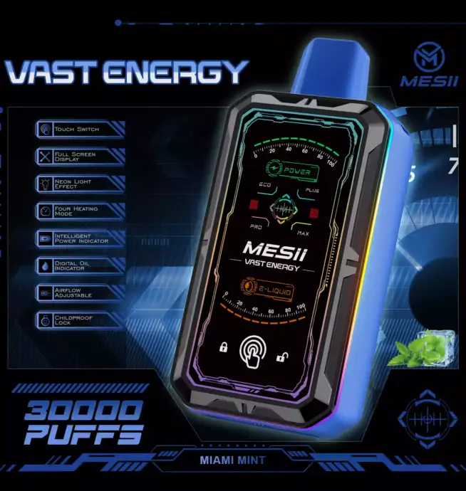 Mesii Vast Energy 30000 boccate monouso Vape La potenza incontra il sapore