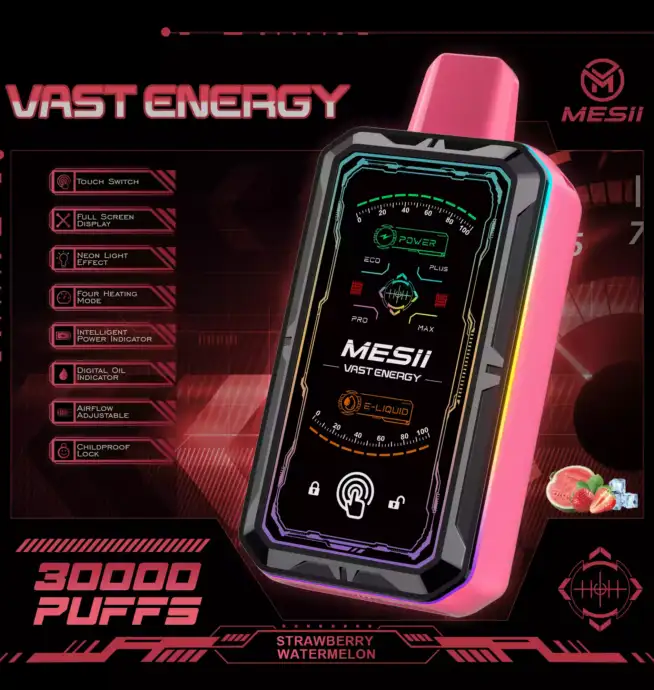 Mesii Vast Energy 30000 boccate monouso Vape La potenza incontra il sapore