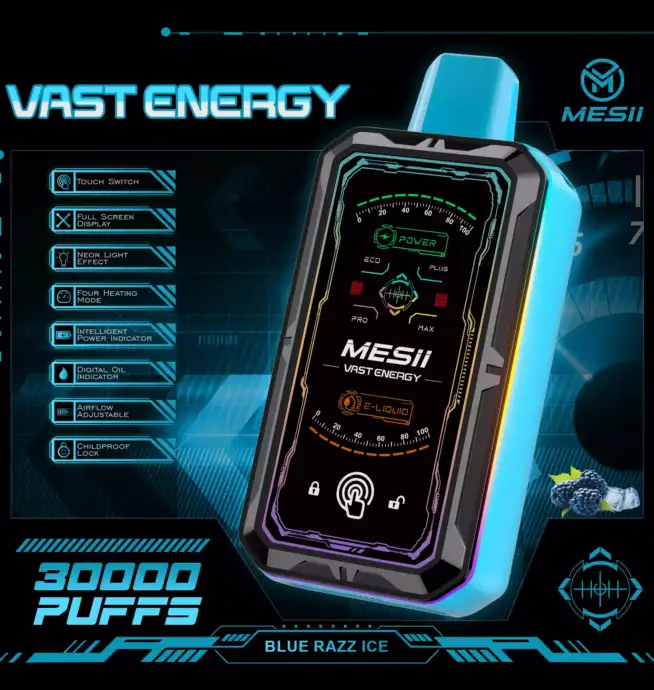 Mesii Vast Energy 30000 boccate monouso Vape La potenza incontra il sapore