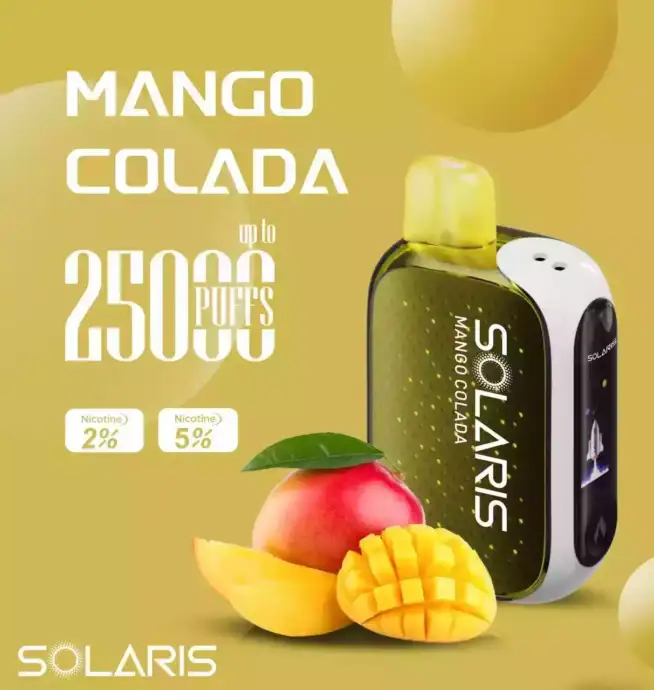 Solaris 25000 Puffs Disposable Vape Big Flavor Long