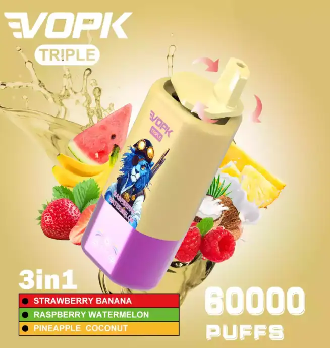 VOPK TRIPE 60000 PUFFS Smart Vape with Flavor Switch Design